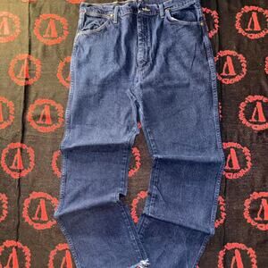 Y2k wrangler blue denim jeans